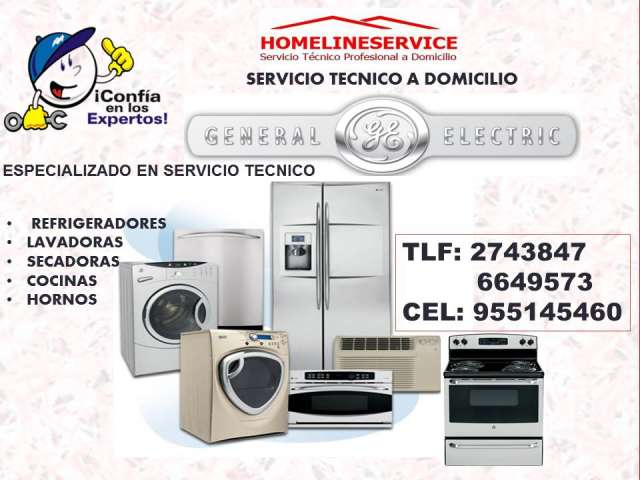 Servicio Tecnico Refrigeradores General Electric Lima 2743847 En Lima