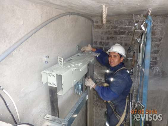 Servicio de montaje e instalacion de ascensores en Lima Técnicos 640159