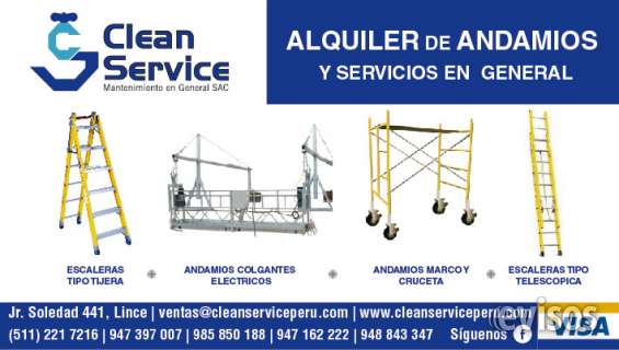 Andamios Metalicos En Lince En Lima Otros Servicios