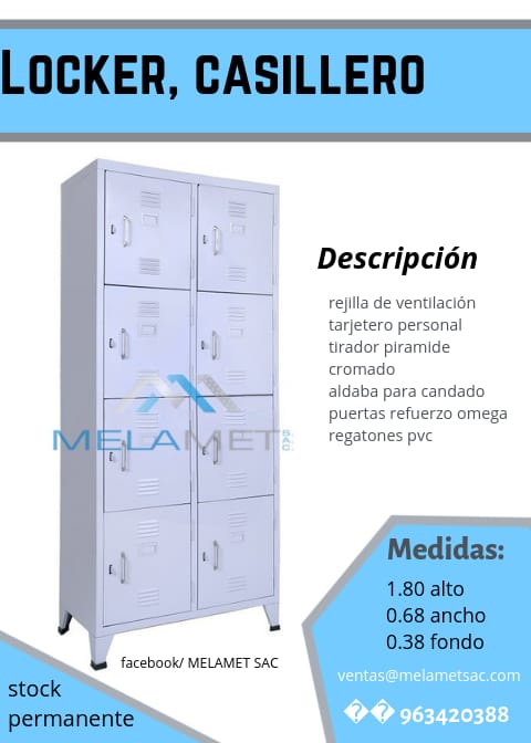 Locker Armarios Andamios Metalicos En Lima Muebles De Oficina