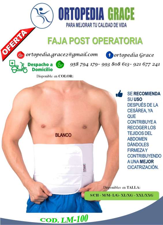 Faja Post Operatoria En Lima Salud Y Belleza