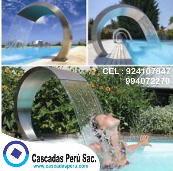 Rebose De Acero Para Fuentes Piscinas Cascadas Muro Llor N Velo De