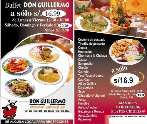 Buffet criollo a s/. en san borja en Lima - Otros Servicios | 105047