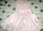 Vestido rosado americano 1 sola puesta remato x viaje
