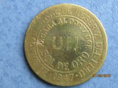 Vendo monedas antiguas peruanas desde 1943 hasta 1972