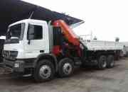 Usado, Venta de camion grua pk100002f palfinger entrega… segunda mano  Lima