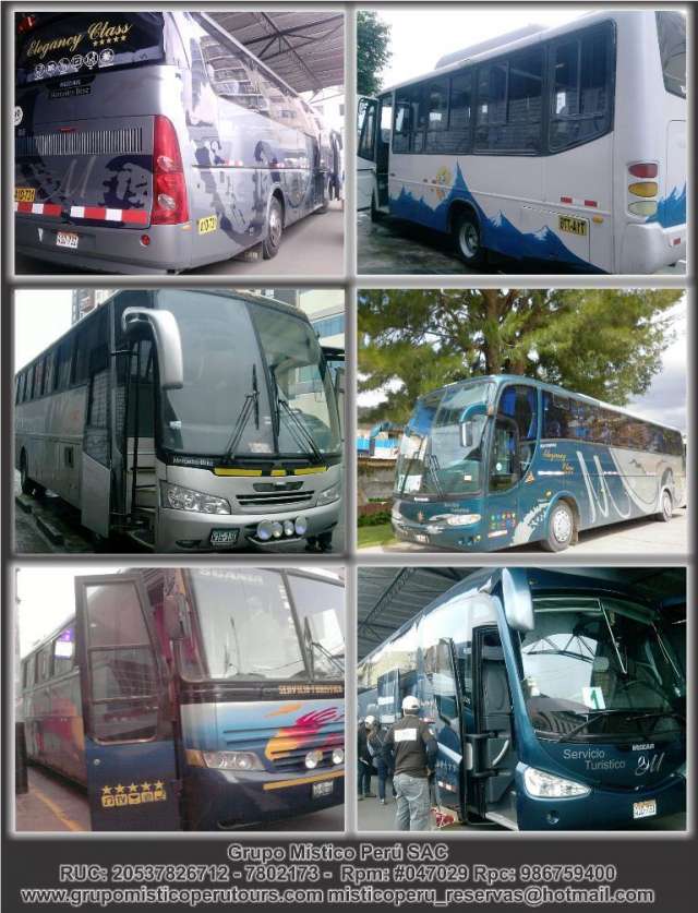 Buses, Coaster, Van Transporte Turistico En Lima - Transporte Mudanza ...