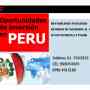 OPORTUNIDAD PARA INVERSIONISTA PERU