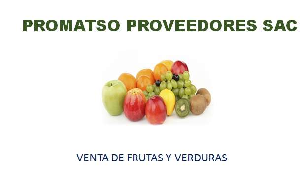Proveedor De Verduras Y Frutas En Lima Otros Articulos 552334