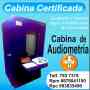 CABINAS DE AUDIOMETRÍAS