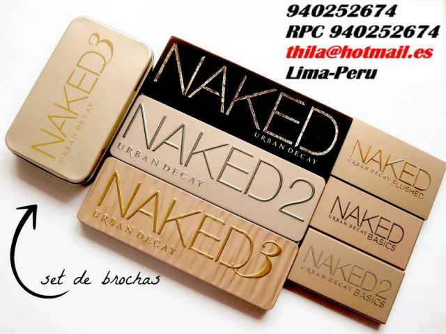 Brochas Urban Decay Naked Maquillaje Envios Peru En Lima Salud Y Belleza