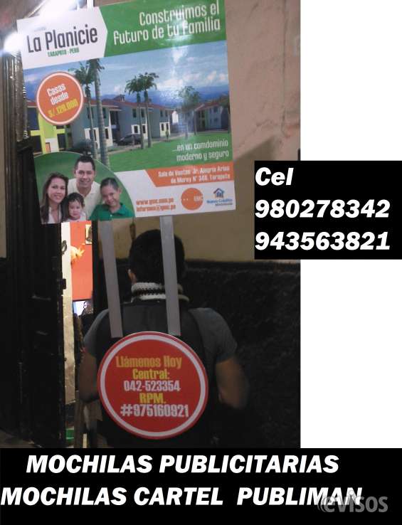 Mochilas cartel