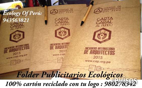 Folderes ecológicos 