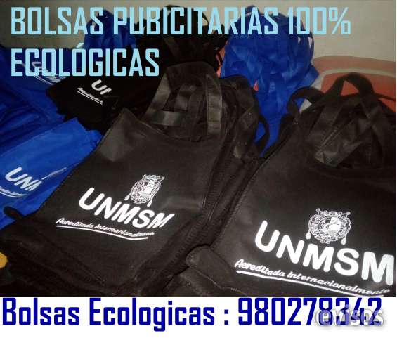 Bolsa ecologica publicitaria