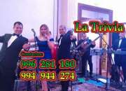 Orquesta música variada grupo musical matrimonios lima orquesta la trivia