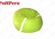 Puff modelo pelota de tenis en venta segunda mano  Lima